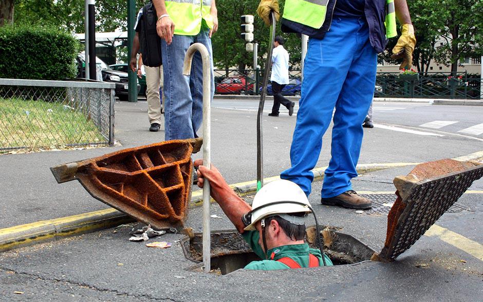 canalisation assainissement Villeneuve-la-Garenne