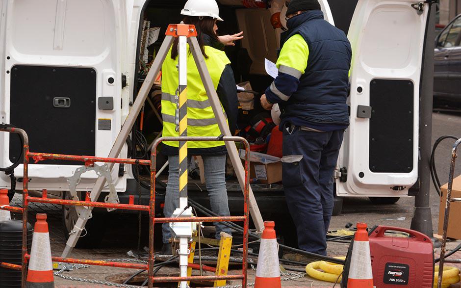 canalisation assainissement Villeneuve-la-Garenne